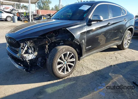 2017 BMW X6 Sdrive35I z USA, uszkodzony, nr VIN 5UXKU0C35H0G69347